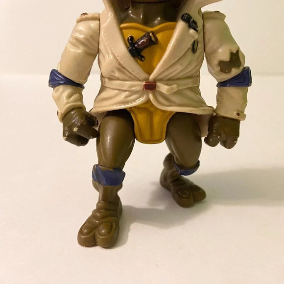 Vintage 1990 Teenage Mutant Ninja Turtle Undercover Donatello TMNT Action Figure - Picture 7 of 12